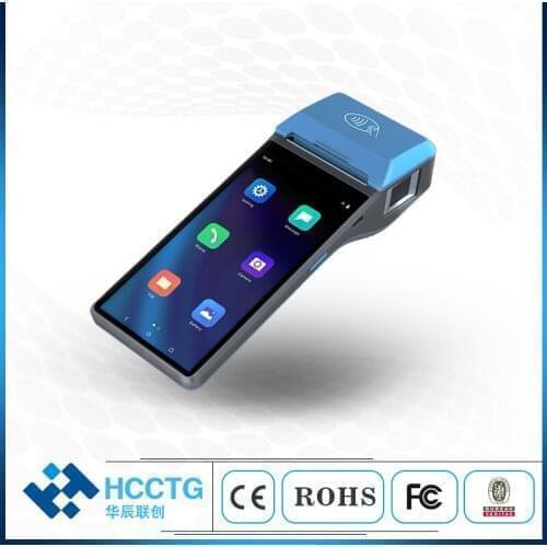 POS PDA Android 10 Printer Bluetooth Thermal Receipt Printer 58mm 4G WiFi Mobile Order POS Terminal NFC 2D Barcode Scanner Z300