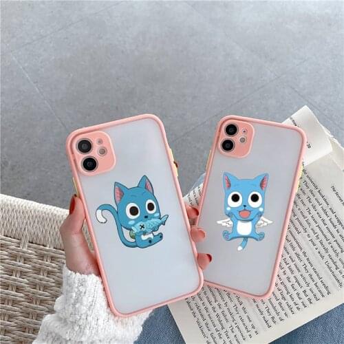 Fairy Tail japanese anime manga luxury design Phone Case matte transparent For iphone 7 8 11 12 plus mini x xs xr pro max cover