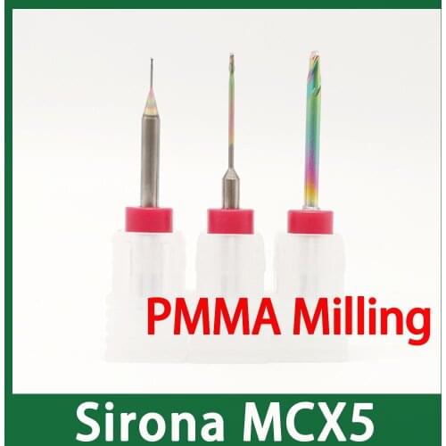 Sirona MCX5 End Milling for PMMA, PEEK, Wax Milling