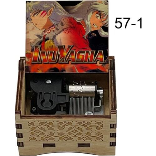 To loves end Futari no Kimochi from InuYasha movie Music Box color print Mechanism Musical Wind Up Gift for DIY souvenirs