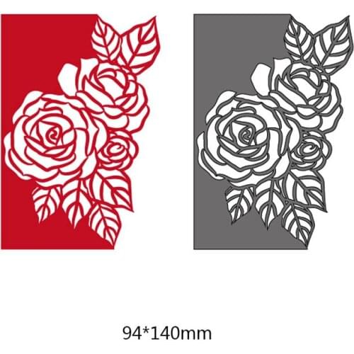 New fashion rose flower Metal steel Die Cuts Cutting Dies stencils For DIY Scrapbooking Photo Album Embossing paper Cards crafts