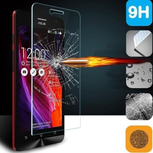 Tempered Glass for ASUS Zenfone 3 MAX zc550kl Laser 3 GO LIVE ZE601KL ZB551KL ZC451TG zc500tg Protector Protective Film