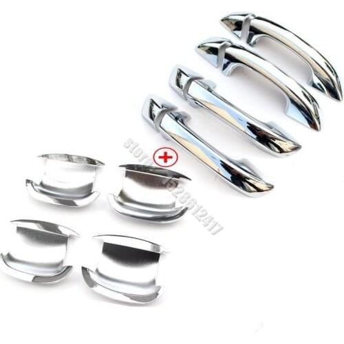 ABS Door Handle Bowl Door handle Protective covering Cover Trim For Volkswagen PASSAT B6 3C 2006-2011 CC 2009-2012 Car styling