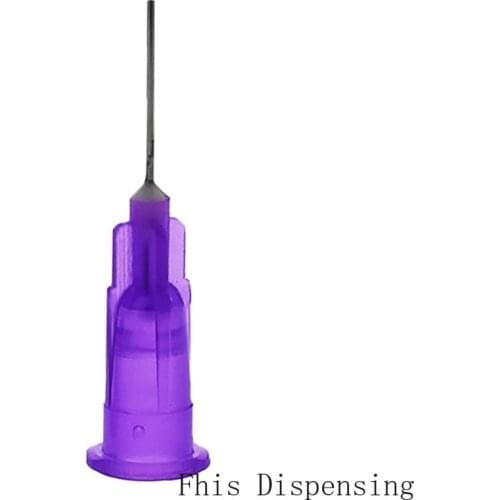 0.5 Inch 24G Tubing Length Glue Dispensing Luer Slip Blunt Tip Pack of 50