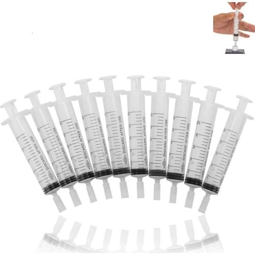 1/2/5/10ml Plastic Syringe Perfume Dispenser for Refill Cosmetic Liquid Essential Oil Portable Quantitative Dispensing Tools