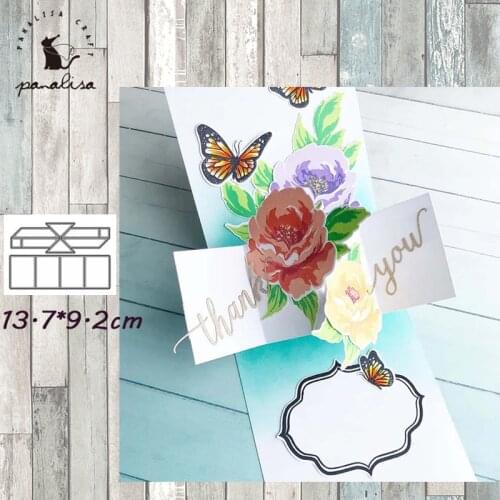 Panalisacraft 3D Pop-up trick Metal Cutting Dies Stencils for DIY Scrapbooking/photo album Decorative Embossing DIY Paper Cards