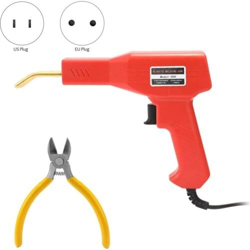 50W Handy Plastic Welder Garage Tools Hot Staplers Machine PVC Repairing Machine Car Bumper Repair Hot Stapler
