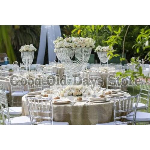 80cm Tall crystal Wedding Centerpiece
