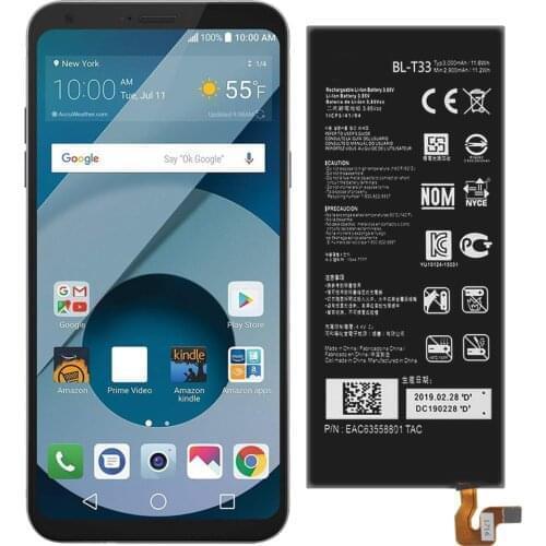 BL-T33 Battery For LG Q6+ Plus M703PR Battery Replacement Repair Part