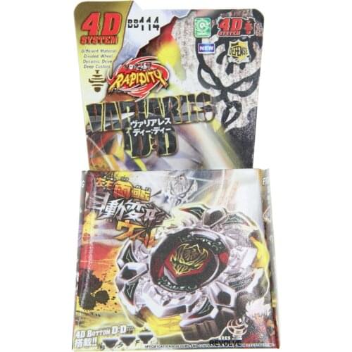 B-X TOUPIE BURST BEYBLADE Metal Fusion Toupie Variares D:D Metal Fusion Fury BB-114 Battle Top Starter DropShipping