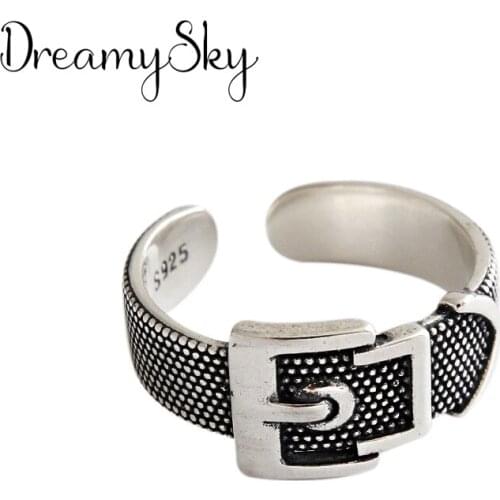 Bohemian Vintage Belt Rings For Women Charm Ring Party Wedding Fashion Jewelry Gifts