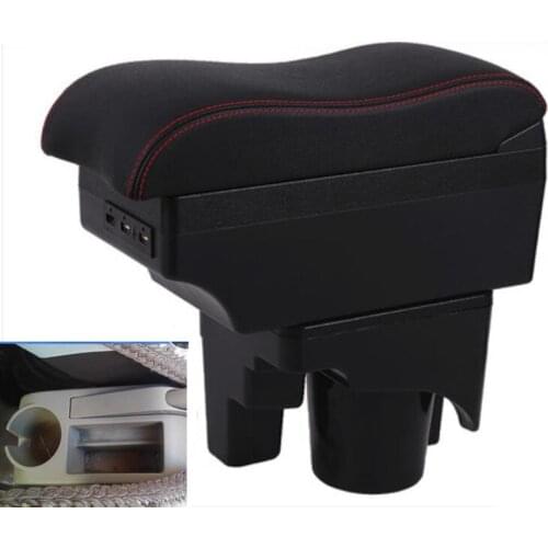 For Volkswagen Mk5 Golf Mk 5 6 2005-2011 Car Armrest Box Central Store Content Box Cup Holder Interior Car-Styling