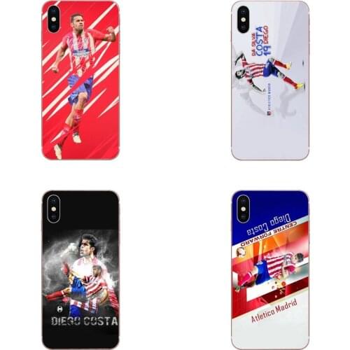 Footballer Diego Costa Phone Shell Covers For Apple iPhone 11 Pro XS Max XR X 8 7 6 6S Plus 5 5S SE 4 4S