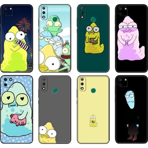 Black tpu Case For Huawei Y9S Y6S Y8S Y5P Y7P Y8P Case For Huawei Y5 lite Prime 2018 Y6 2019 Cover Solar Opposites pupa