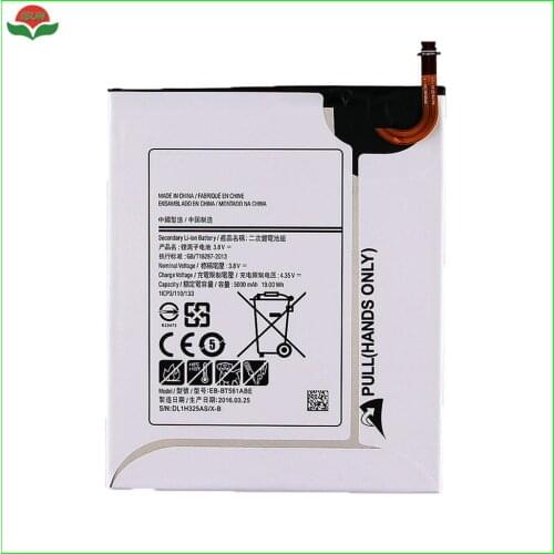 ISUN 5pcs/lot Original 5000mAh Replacement Battery EB-BT561ABE For Samsung GALAXY Tab E T561 SM-T560 Tablet Battery