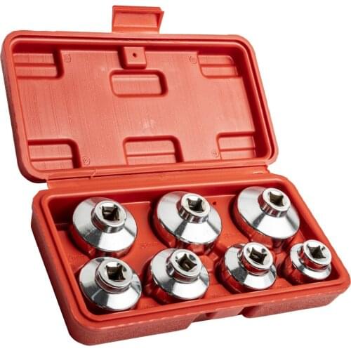 Oil Filter Cartridge Housing Cap Wrench Socket Paper Tool Kit 36mm 38mm for Ford