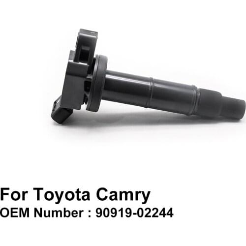 COWTOTAL Ignition Coil for Toyota Camry Engine Code 1AZ-FE 2AZ-FE 2.0L 2.4L OEM 90919-02244 ( Pack of 4 )