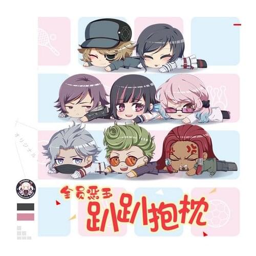 Akudama Drive Courier Brawler Doctor Ordinary Person Cartoon Plush Stuffed Doll Siesta Pillow Cushion Cosplay Xmas Gift Anime