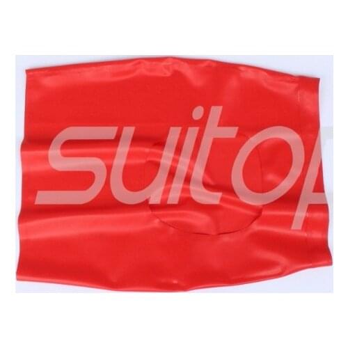 Latex skirts Leak hip open ass