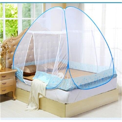 Mosquito Net Adult Double Bed Netting Tent For Bed,Pink Blue Purple Student Bunk Bed Mosquito Net Mesh