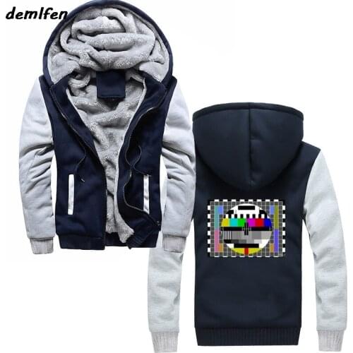 TV Signal Hoodie Men Sheldon Cooper Sweatshirts Comic Science Geek hoody The Big Bang Theory Jacket Tops Fitness Streetwear