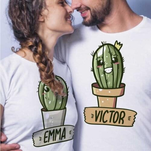 New Couple T Shirt Heart Magnet Boss and Real Boss Happy Avocados Funny Couple T Shirt Men Women Lover Gift Harajuku Summer Tops