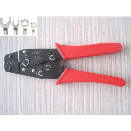 HS-06 crimping tools crimper for non-insulated terminals and connectors 1.25-6mm2