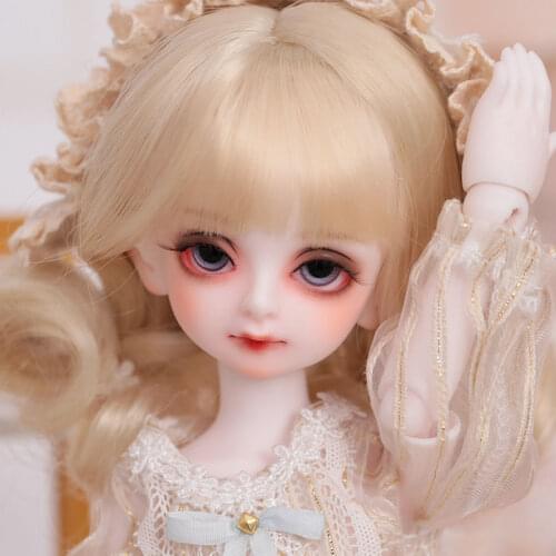 Full Set 1/6 BJD Doll Lovely Cute Camellia With Glasss Eyes Baby Birthday Christmas Gift Present