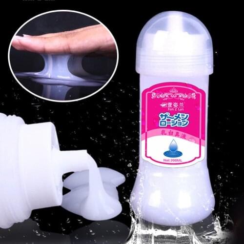 200/300ML Water Base Personal Simulate Semen lubricant for sex Lube Products Oil vaginal Anal lubricant Adult toys Sex products