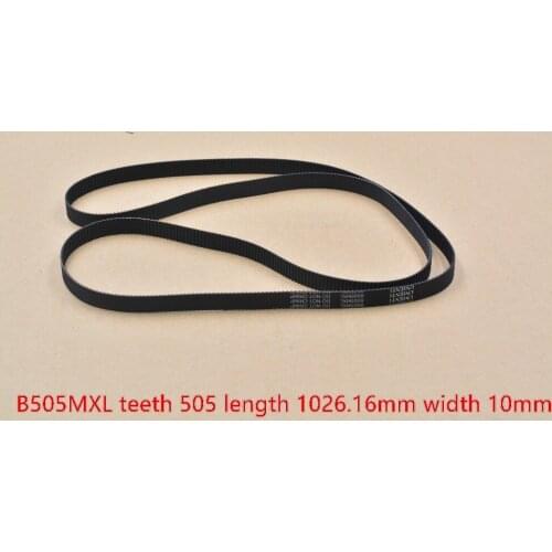 LINK CNC from B500MXL to B510MXL Rubber 10mm width Closed-loop MXL Timing Belt Closed Loop