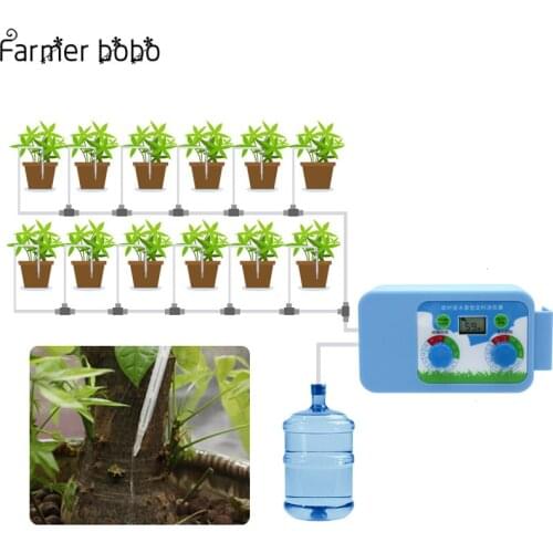 LED Convenient Micro Automatic Irrigation Set Flowers Plant Watering Timer Electronic Controller Garden Water Timer Home Office