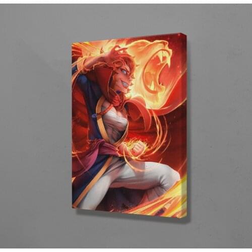 Mereoleona Vermillion Black Clover anime Wall Art Canvas Decoration poster prints for living room Home bedroom decor Painting