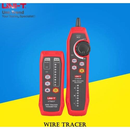UNI-T UT683KIT intelligent network line finder; line hunting/pairing/continuity/polarity anti-interference tester NCV test