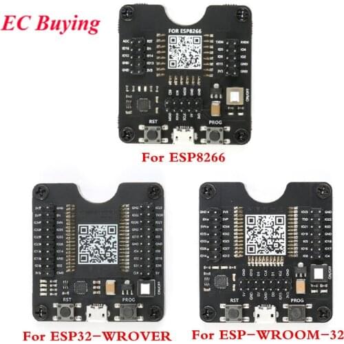 ESP8266 ESP-WROOM-32 ESP32-WROVER Development Board Test Programmer Socket Downloader for ESP-12F ESP-07S ESP-12S ESP32