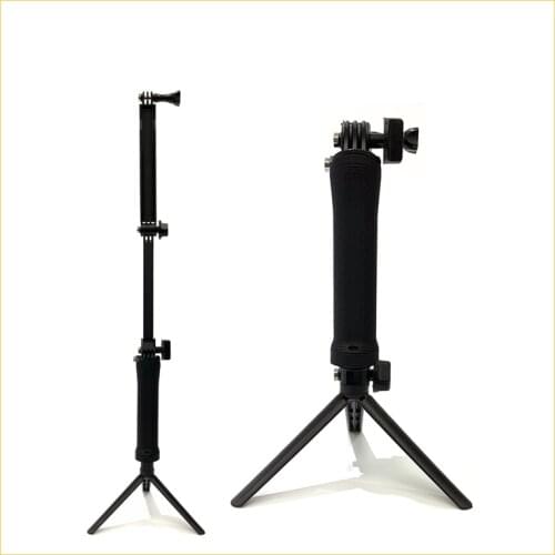 Waterproof Selfie Stick Floating Hand Grip +3-Way Grip Arm Monopod Pole Tripod for action camera GoPro Xiao YI DJI Osmo Action