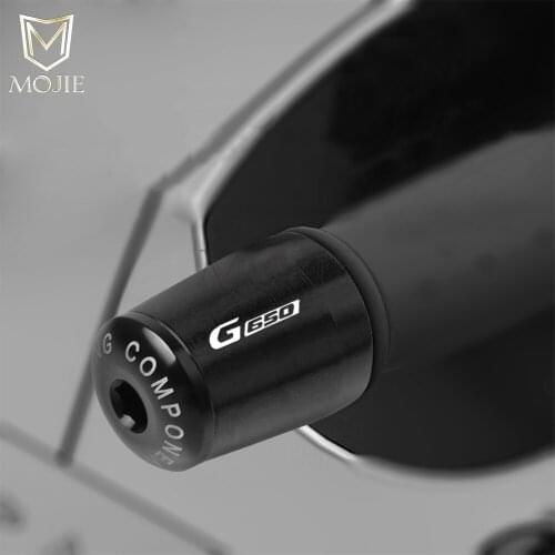 7/8" 22mm Motorcycle Handlebar Grips End Handle Bar Cap End Plug For BMW G650 G650GS Sertao G650 X Xchallenge/Xcountry/Xmoto