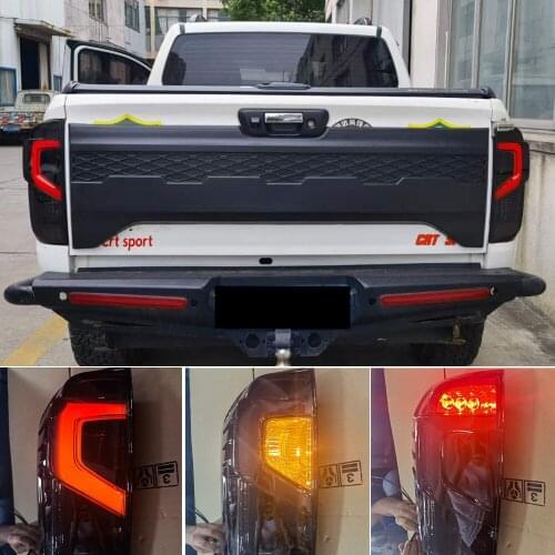 Car Flashing 1 Pair Car Tail lights For Nissan Navara Np300 2015 2016 2017 2018 2019 2020 2021 Led Taillights Rear Lamp back