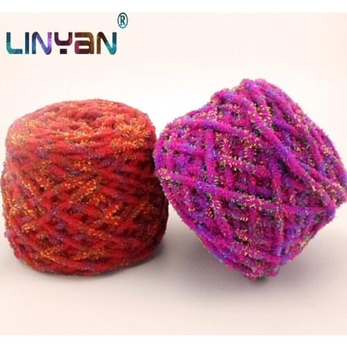 1PCS * 170g Hook shoes woolen yarn Medium thick Hand knitting coral fleece thread Sweater carpet cotton yarn for crochet ZL7174