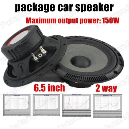 2 way 2x150W best selling high quality car audio speaker package 6.5 inch car stereo speakers