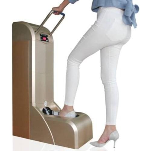Automatic shoe cover dispenser household stepping disposable boot film machine shoe film machine smart shoe cover dispenser