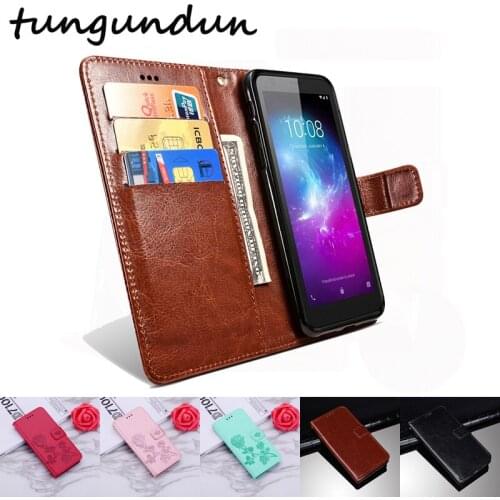 For ZTE Blade A5 2020 Case Wallet Funda Book Stand Magnetic PU Leather Flip Case Cover For ZTE Blade A5 2020 Silicone Case