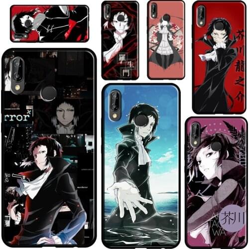 Ryunosuke Akutagawa Bungo Stray Dogs For Huawei Nova 5T Mate 20 Lite P Smart 2019 2021 Case For Huawei P30 P40 Lite P10 P20 Pro