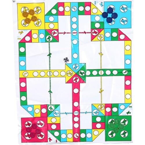 Children Desktop Flying Chess Board Games Classic Portable Plastic Family Party Games Toys Gifts for Kids