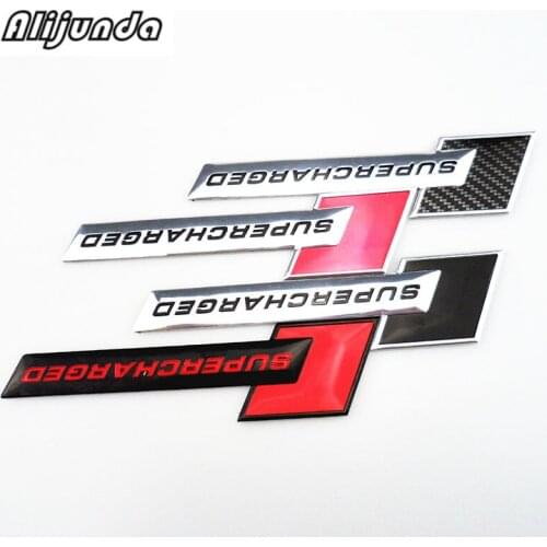 New 3D Metal Motorsport SUPERCHARGED Car styling Emblem Badge Sticker for BMW all series 1 2 3 4 5 6 7 X E F-series E46 E90 X1