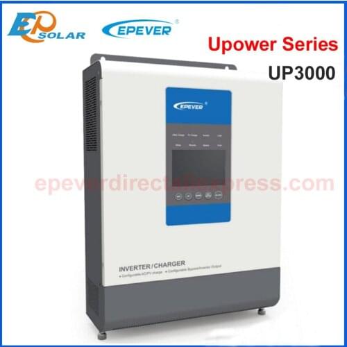 EPever UPower Series New Inverter&Charger Combining 24V/48V Battery Charging MPPT Solar AC output 220V/230V