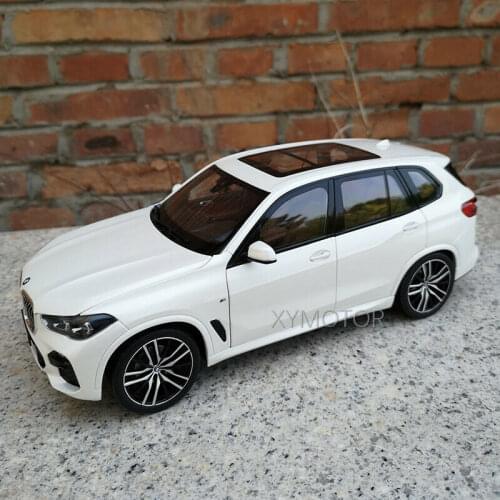 New Norev 1:18 For BMW X5 40i 2019 G05 Diecast Model Car SUV Toys Collection Ornament Display Boy Girl Gifts White Metal Plastic