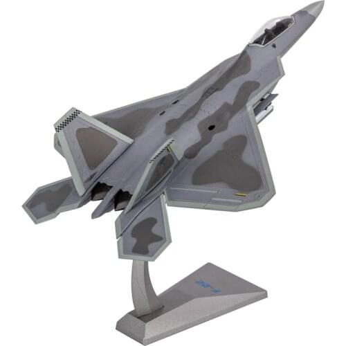 1:72 Raptor USA F-22 AF1 Genuine Fighter Alloy Model Plane With Static For Adult Gifts Toy Collection Original Box Free Shipping