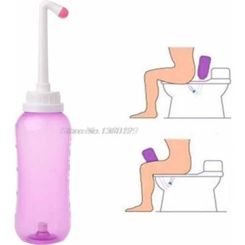 500ml Portable Travel Hand Held Bidet Sprayer Personal Cleaner Hygiene Bottle Spray Washing Wholesale&DropShip