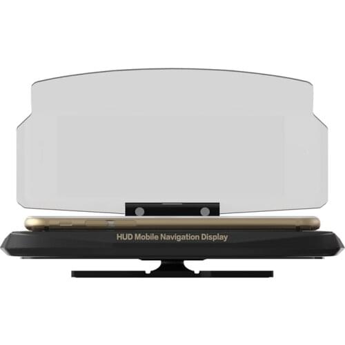 Smartphone Projector HUD Head Up Display Holder Car GPS Navigator Mount Stand Phone Holder