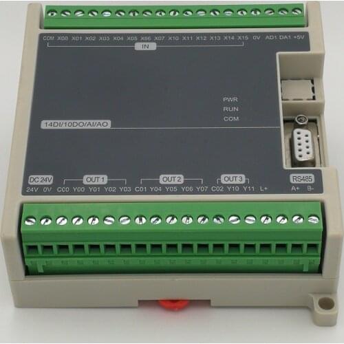 FX1N FX2N Fx3U 14MR 24MR 24MT PLC Programmable Controller Stepper-Motor